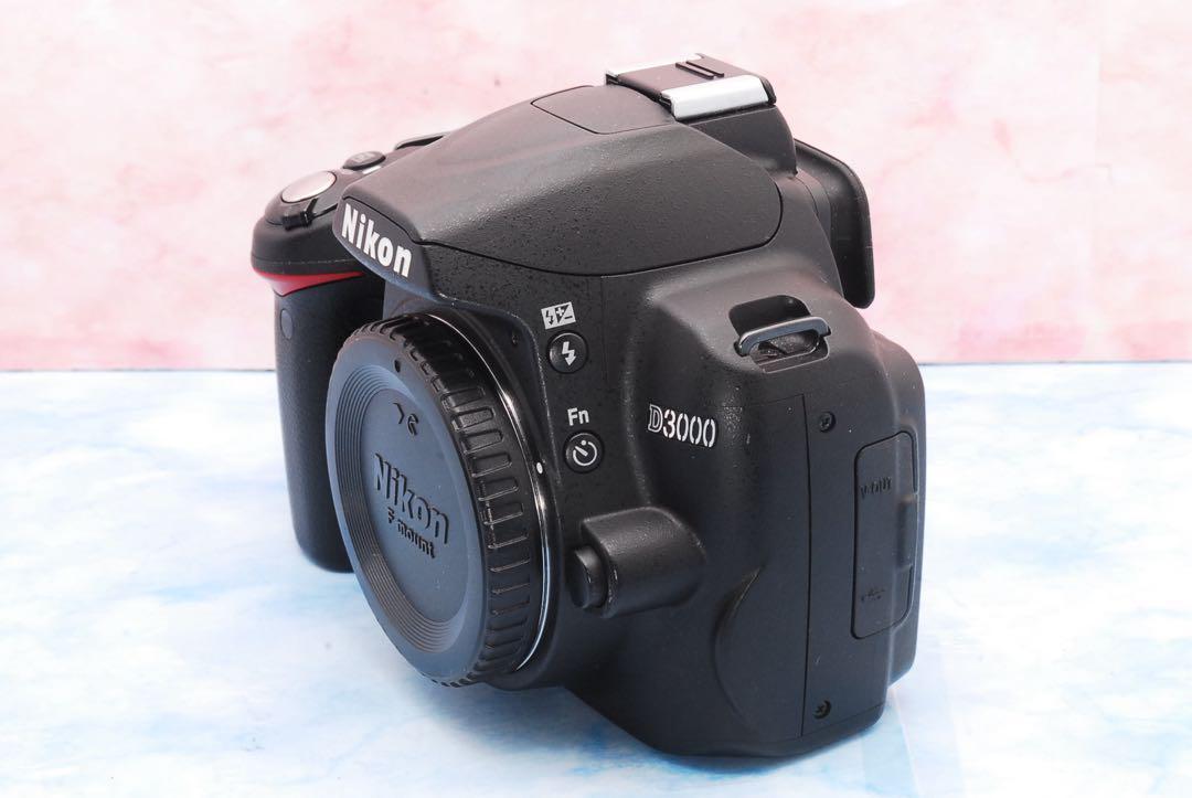 Nikon D3000★望遠レンズ付Wレンズ★一眼レフカメラ★デビュー向け♪