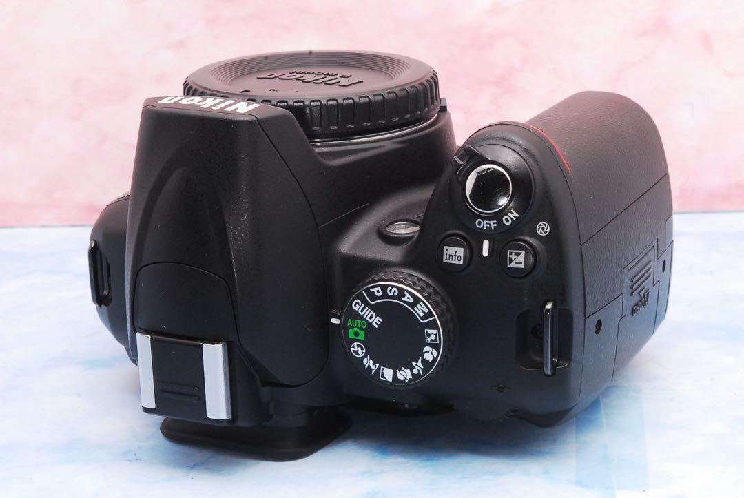 Nikon D3000★望遠レンズ付Wレンズ★一眼レフカメラ★デビュー向け♪
