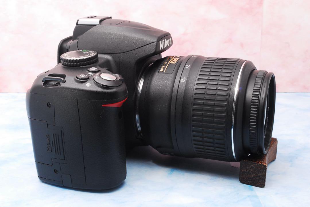 Nikon D3000★望遠レンズ付Wレンズ★一眼レフカメラ★デビュー向け♪