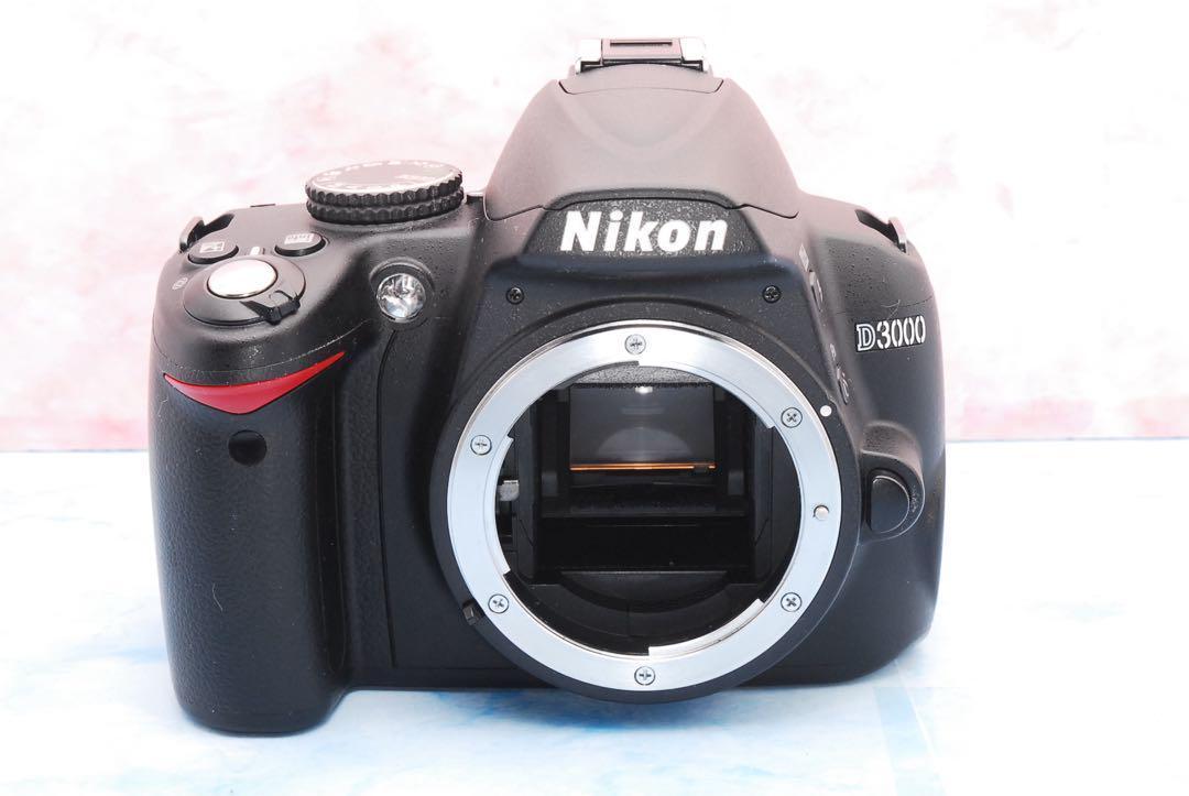 Nikon D3000★望遠レンズ付Wレンズ★一眼レフカメラ★デビュー向け♪