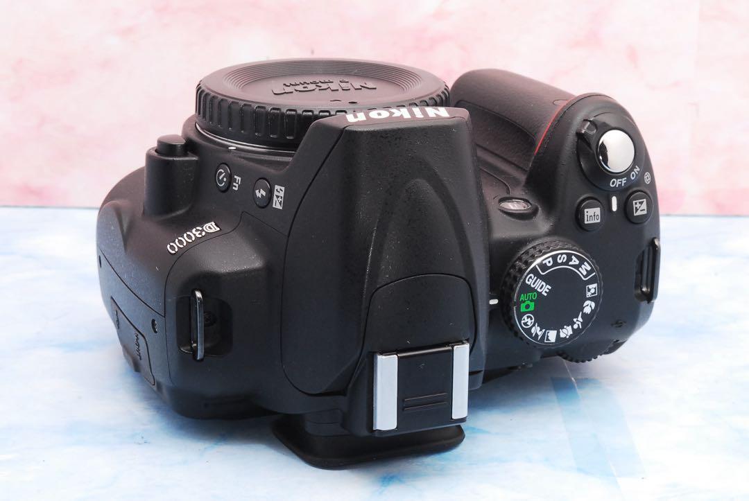 Nikon D3000★望遠レンズ付Wレンズ★一眼レフカメラ★デビュー向け♪