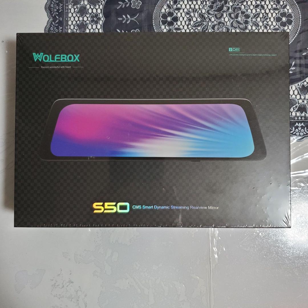 新品未使用未開封 ミラー型ドライブレコーダー I5TC8-m75876420431 WOLFBOX 得価超激安