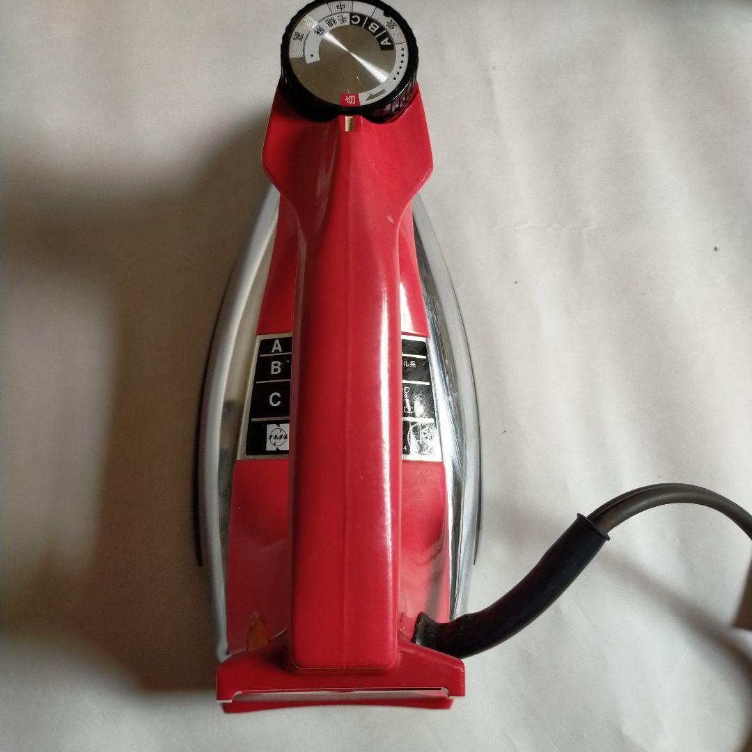 National NI-206F アイロン 赤 レトロ ミニアイロン 箱付き ナショナル 裁縫コテ 裁縫アイロン NI-206F 昭和レトロ - メルカリ