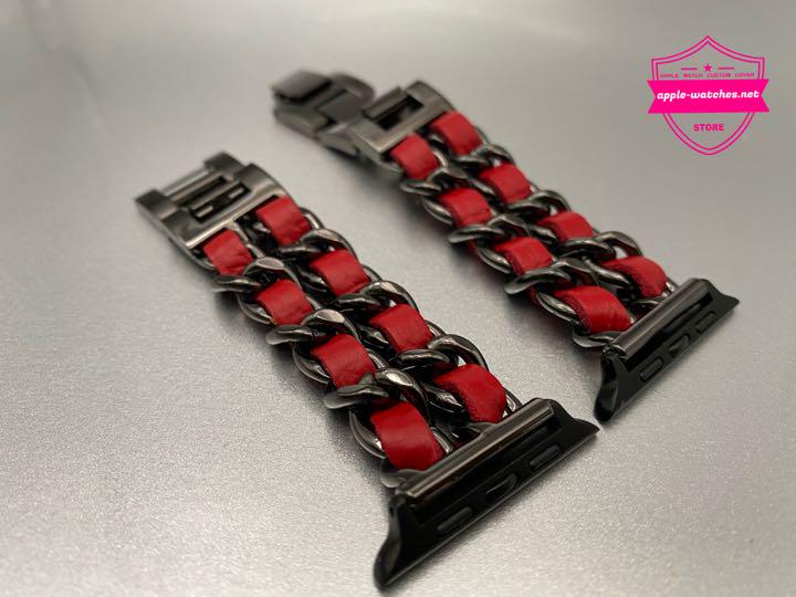 即購入可能44mm用●アップルウォッチ用カスタムカバーベルトセットシリーズ6