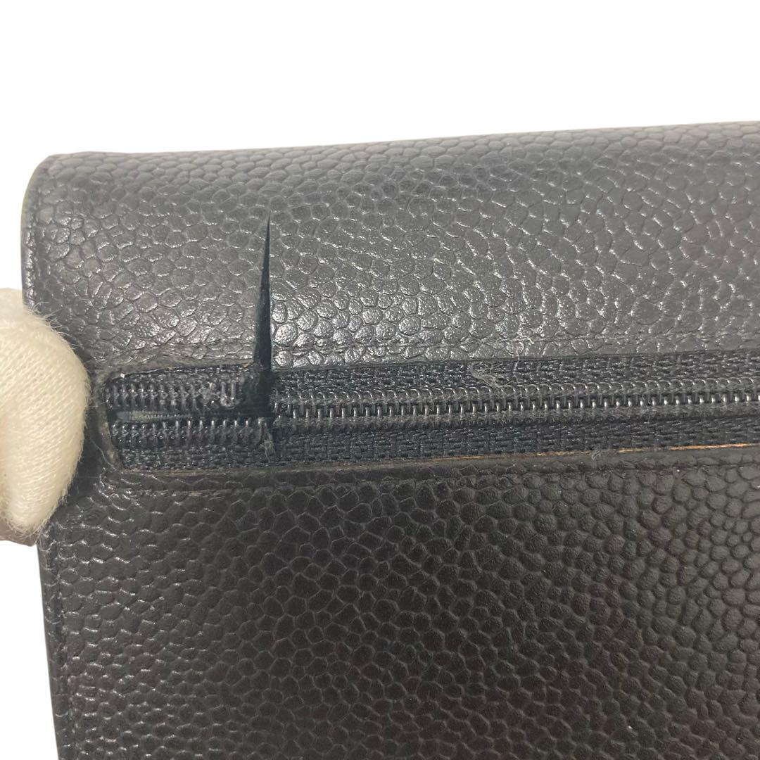 グランドセイコー セール 財布 シャネル ジャンク出品】CHANEL キャビアスキン メルカリ - 小物