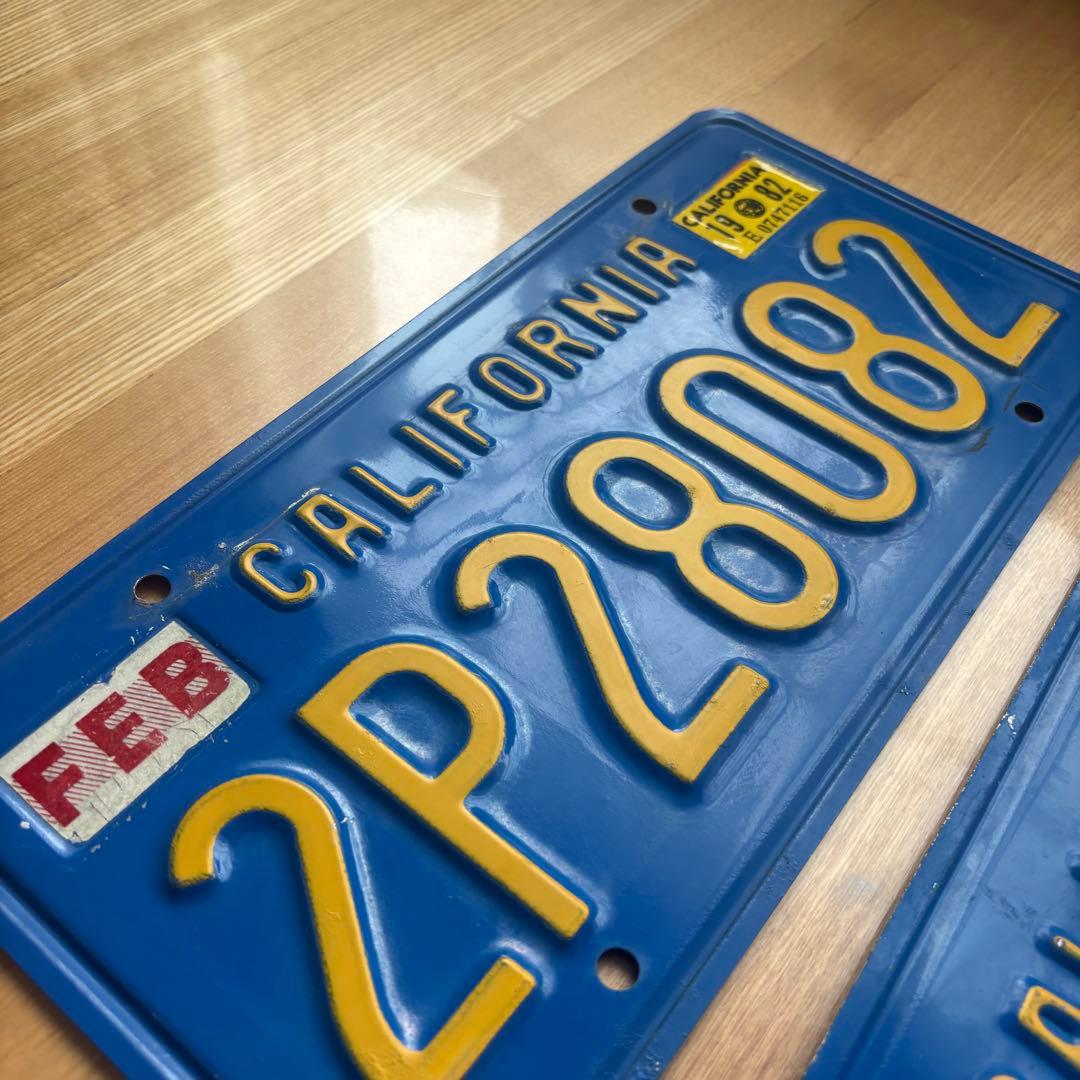 カリフォルニア ライセンスプレート