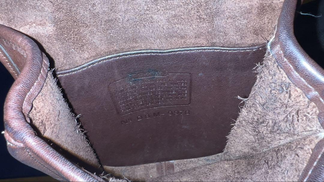 最終値下げ OLD COACH レザーショルダーバック