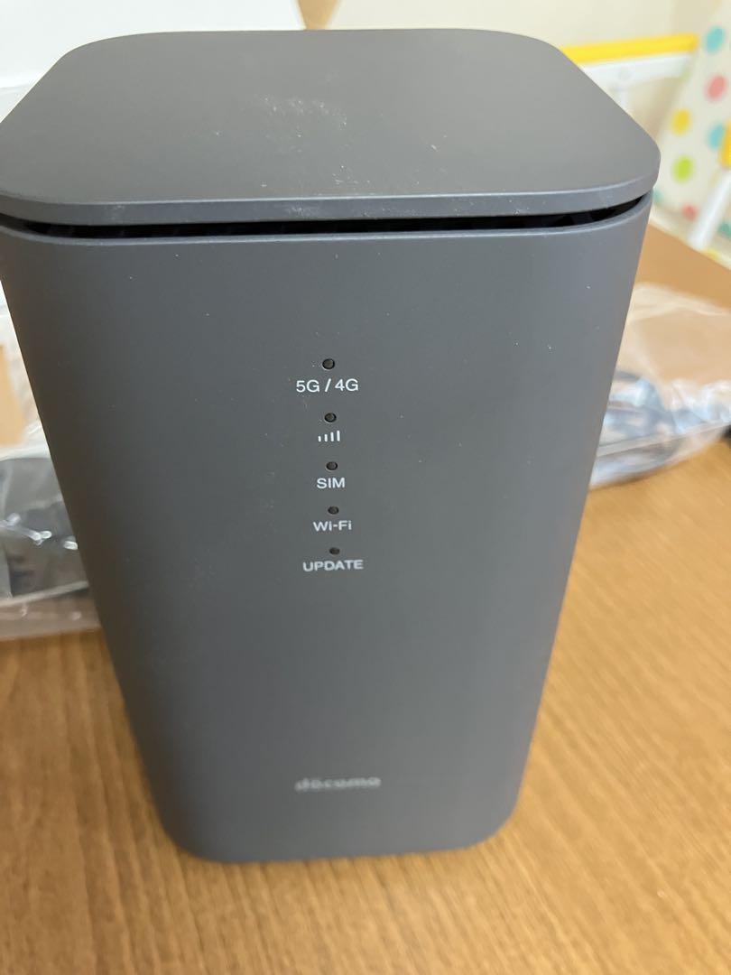 [残債なし]docomo 5G/4G Wi-Fiルーター　HR02 ドコモ、5Gホームルーター「home 5G HR02」を3月7日に発売