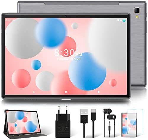 YESTEL タブレット シルバー 10.1インチ Android 10