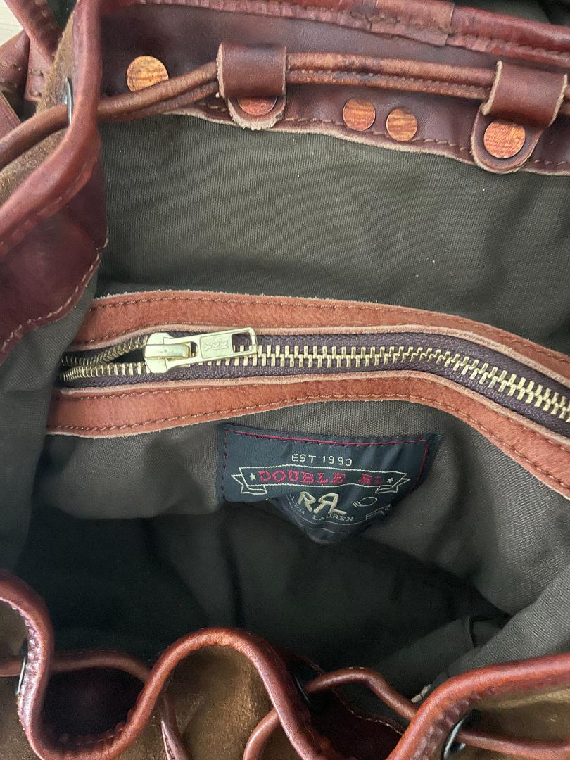 RRL ダブルアールエル 革製リュックサック