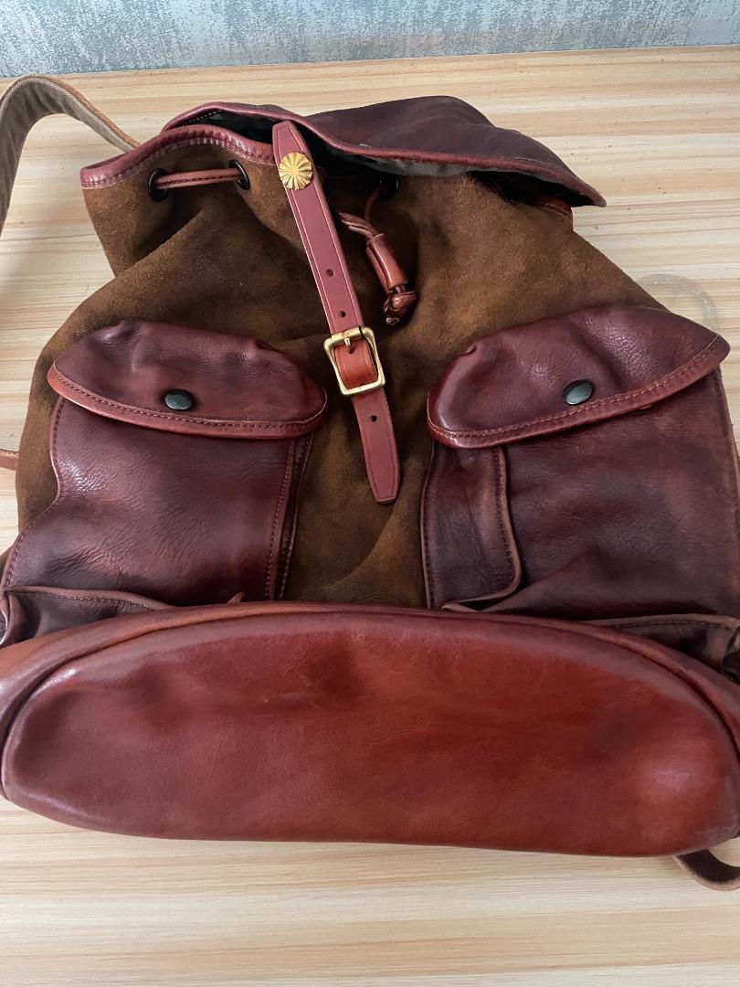 RRL ダブルアールエル 革製リュックサック