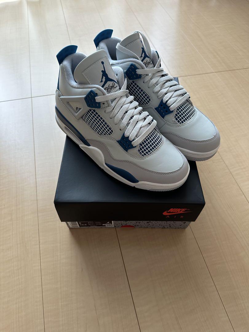 Nike Air Jordan 4 オフホワイト　ブルー　27センチ　ジョーダン