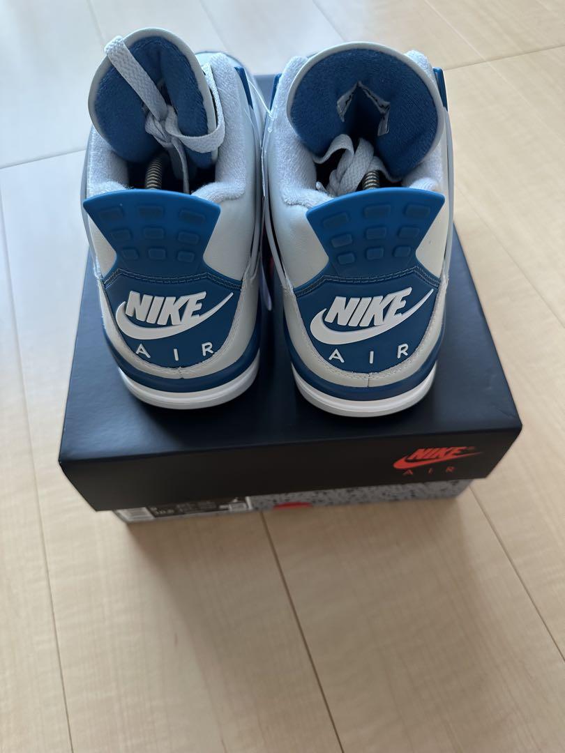 Nike Air Jordan 4 オフホワイト　ブルー　27センチ　ジョーダン
