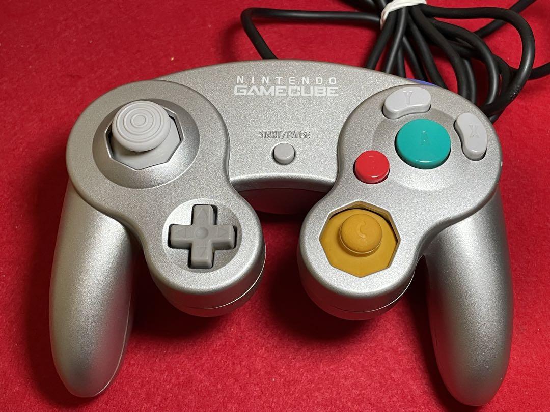 すぐ遊べます！人気色★ゲームキューブ一式　シルバー
