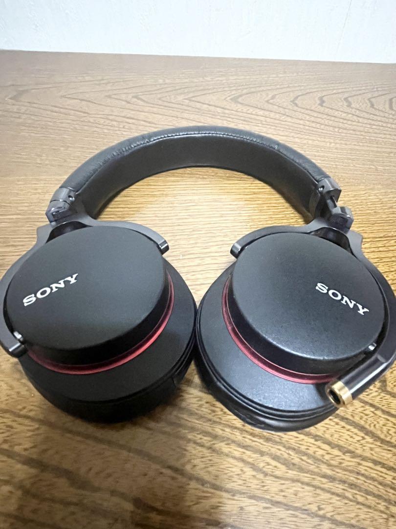 動作品 SONY MDR-1A 有線 ヘッドフォン ブラック