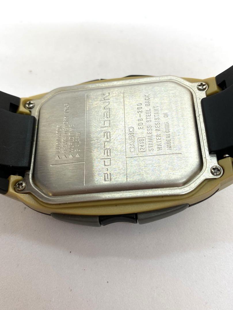CASIO カシオe-data bank EDB-200 腕時計