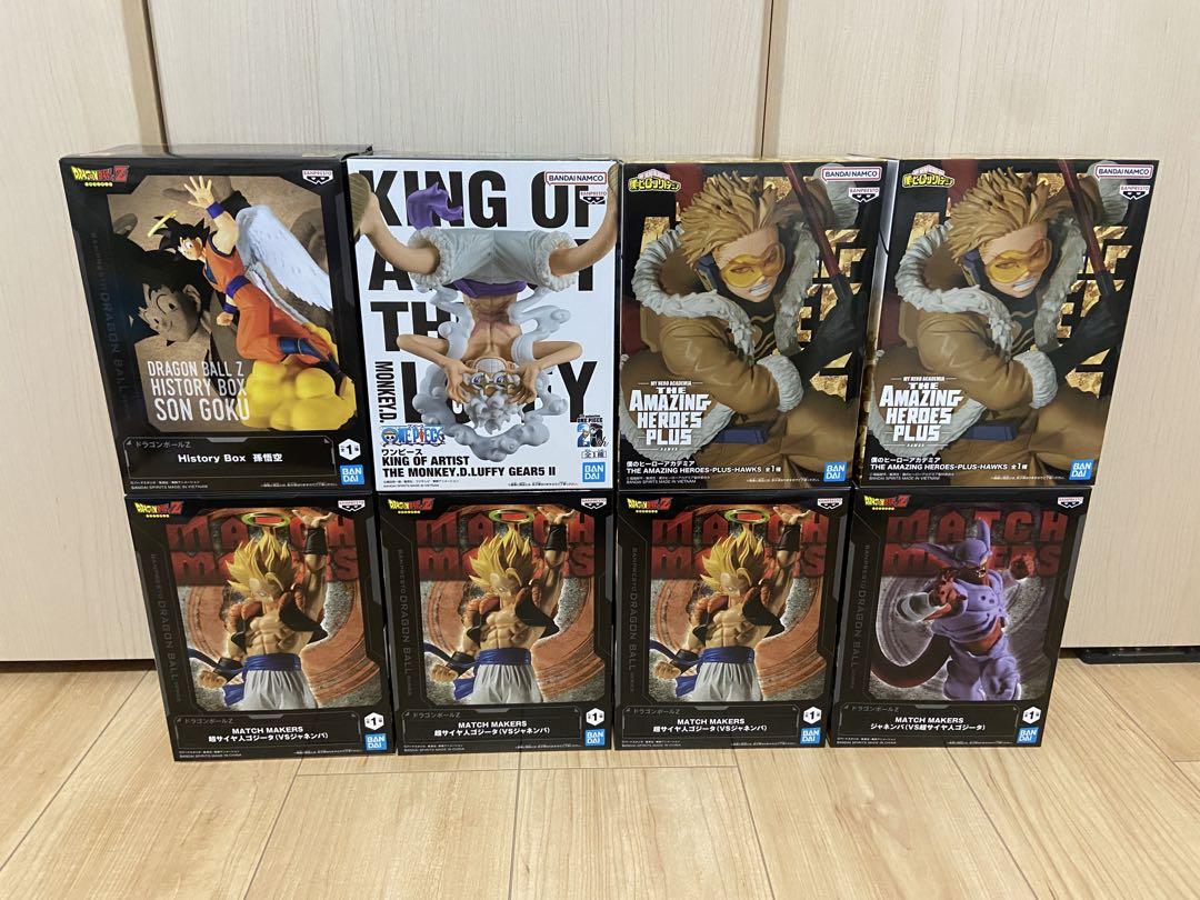 ドラゴンボール ワンピース ヒロアカ フィギュア