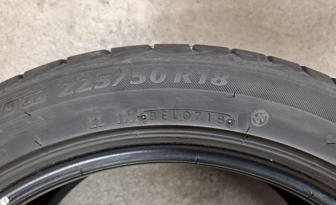 BRIDGESTONE Plays 225/50R18 タイヤ 4本　送料込み