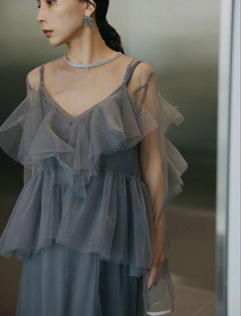UND TULLE BUSTIER LAYERED DRESS - メルカリ