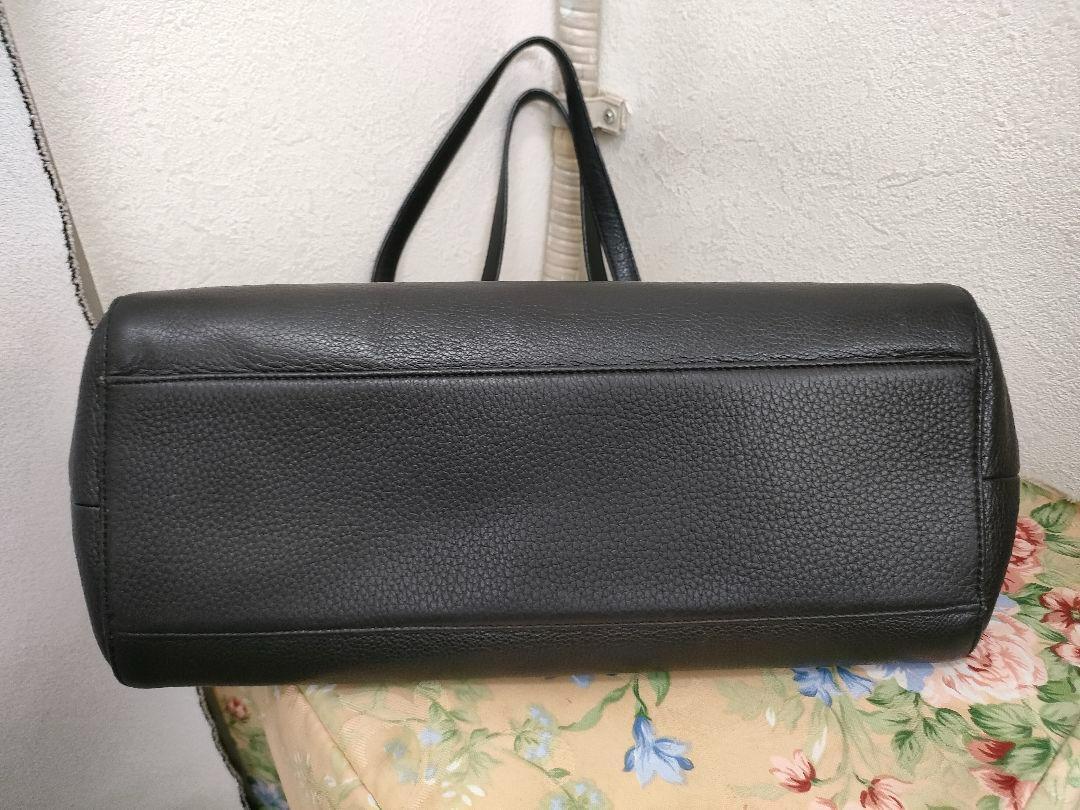 【高額売筋】 コーチ ブラック レザー トートバッグ - メルカリ バッグ