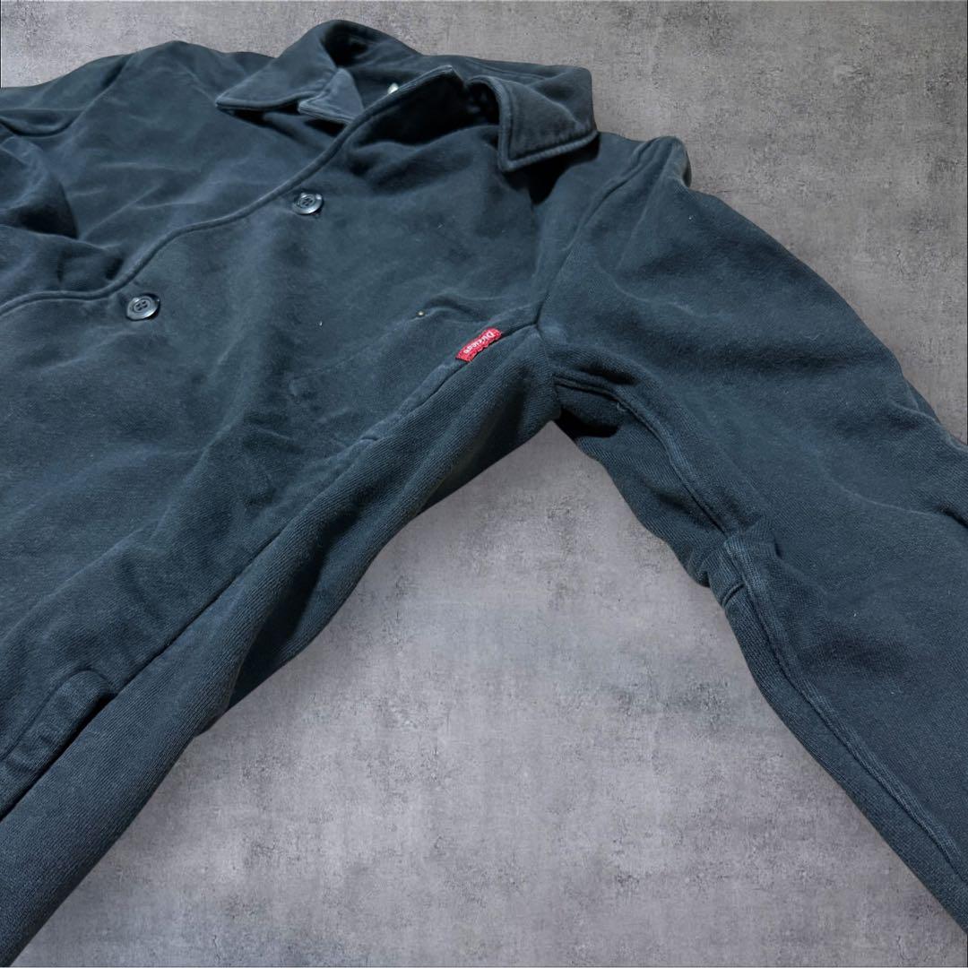古着ディッキーズDickies裏フリースカバーオールジャケット赤タブ付アウター