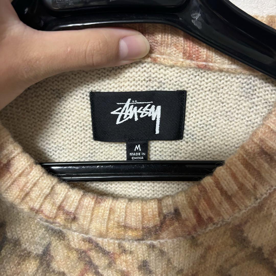 stussy WINGS PRINT SWEATER ニット セーター