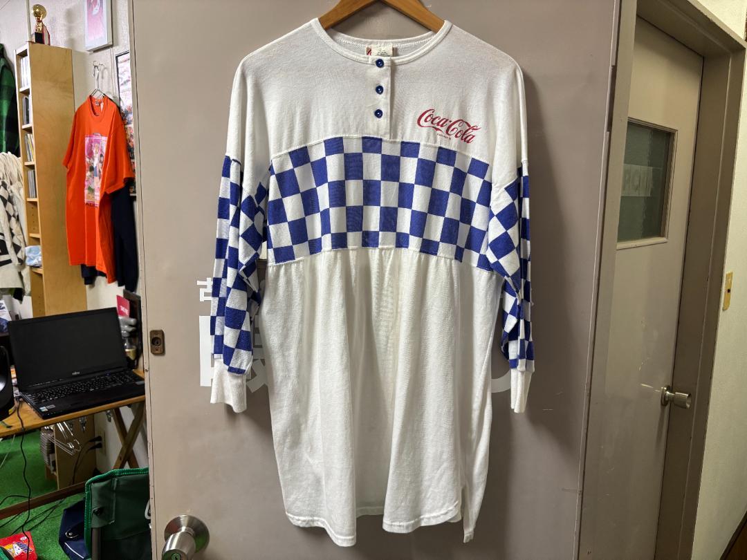 コカコーラ チュニックＴワンピース 80～90s
