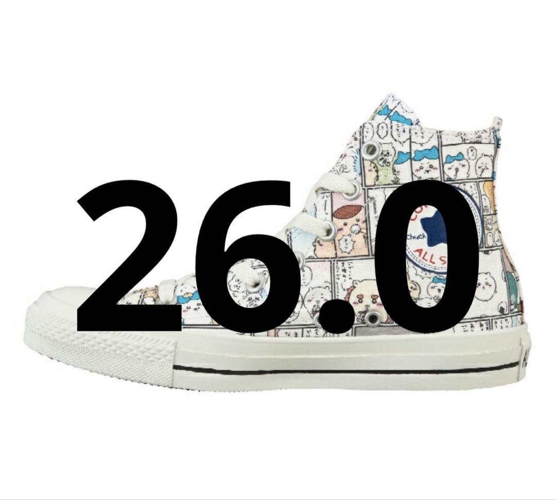 ちいかわ CONVERSE オールスター CM HI 26.0cm 新品