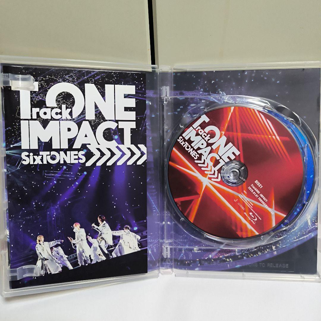 SixTONES TrackONE-IMPACT 初回盤 Blu-ray SixTONES DVD・ブルーレイ 『TrackONE -IMPACT-』2020年10月14日