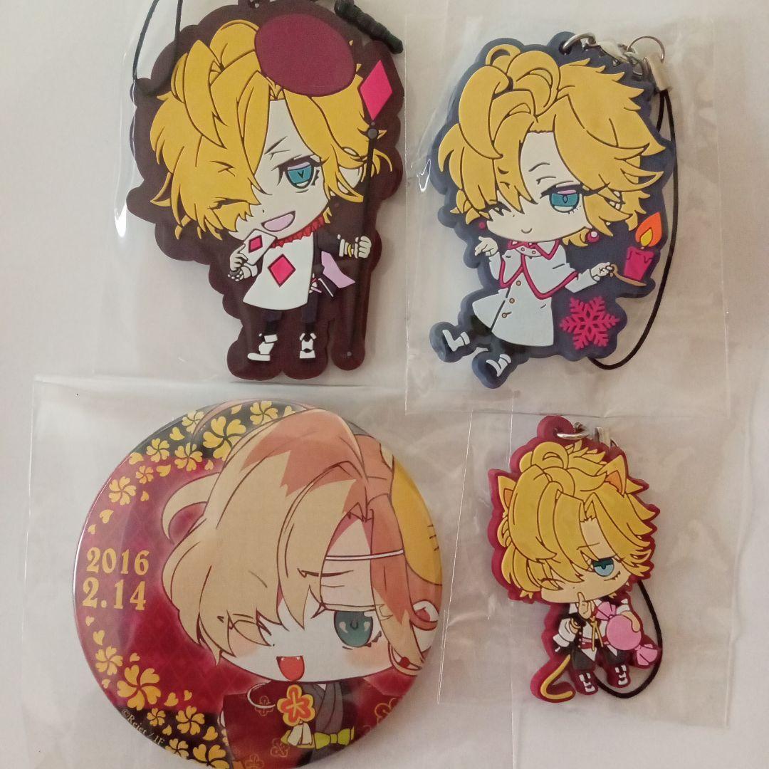 DIABOLIKLOVERS 無神コウ ディアラバ BIG缶バッジ 猫耳ラバスト