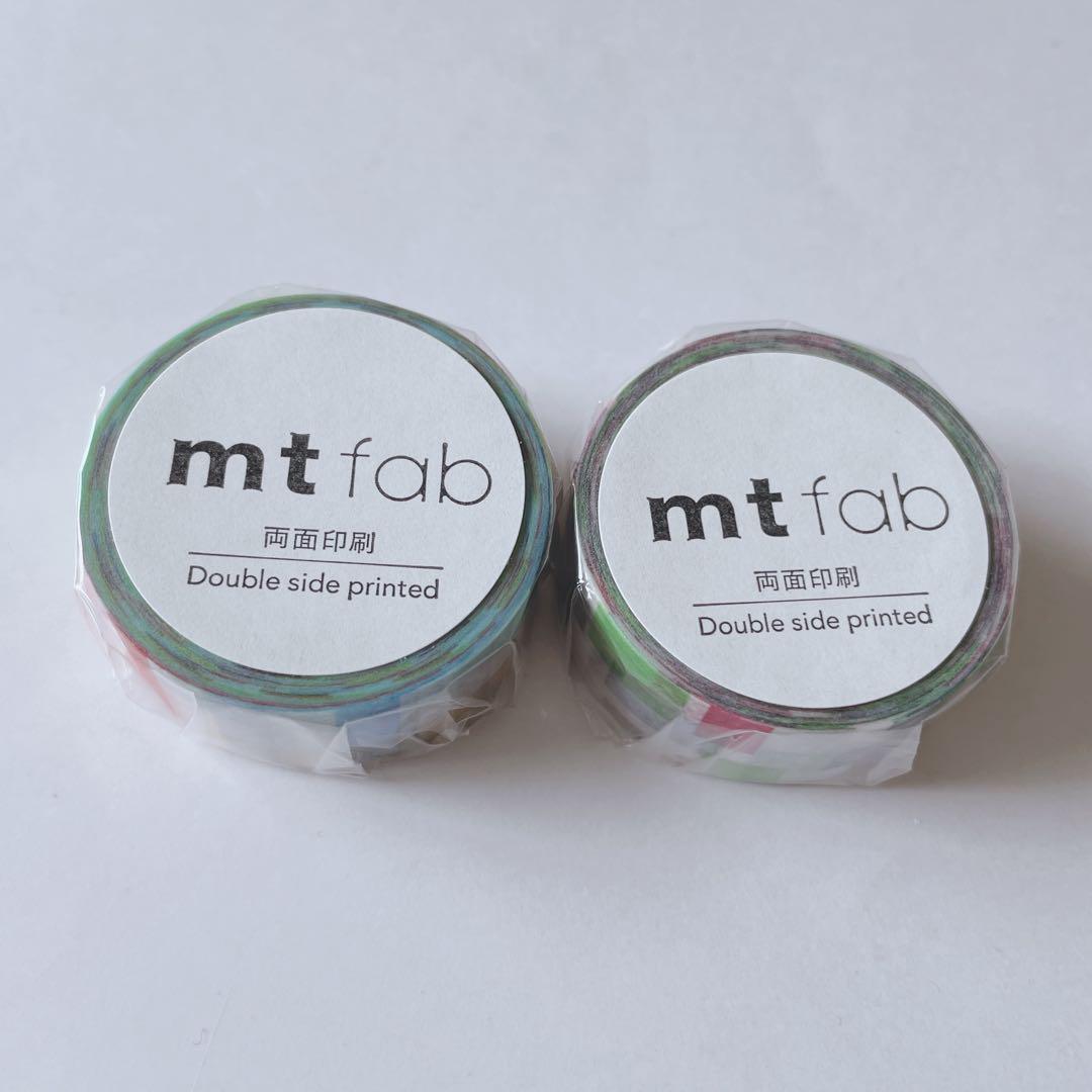 両面印刷】mt fab マスキングテープ