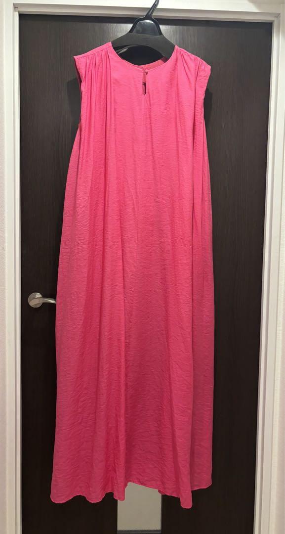 MEDI 2WAY CURTAIN ROMPERS ピンク