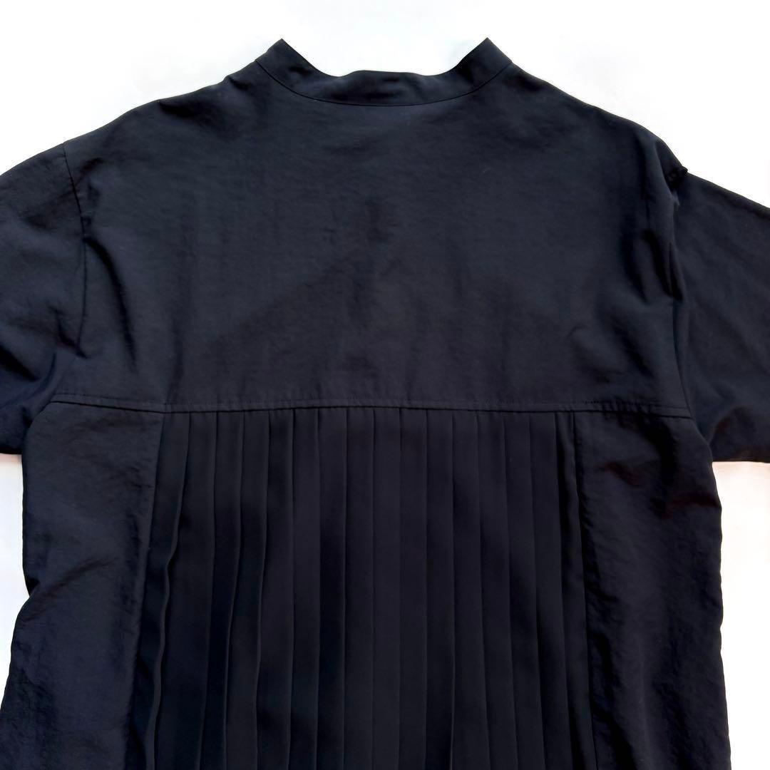 美品 Spick & Spanスピックアンドスパン バックプリーツワンピース F