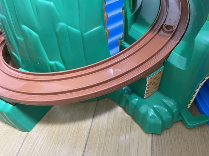 トーマス　プラレール　どきどきマウンテンのセットです☆