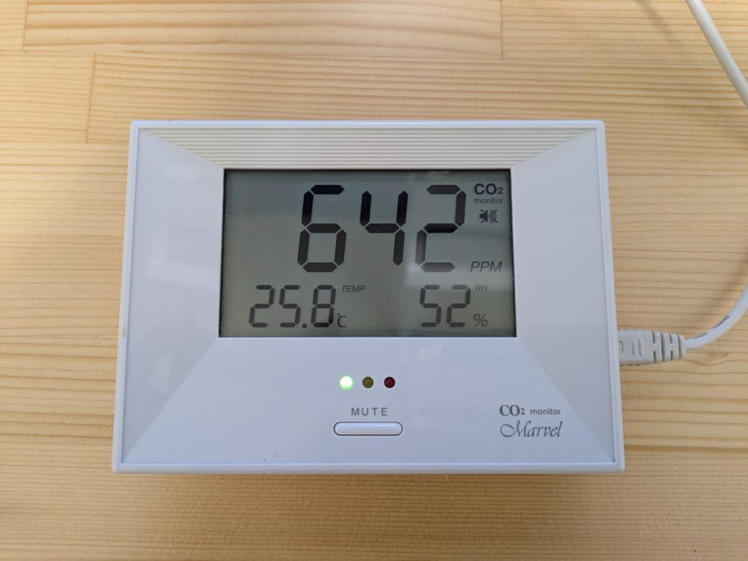 co2モニター マーベル001 二酸化炭素濃度測定器