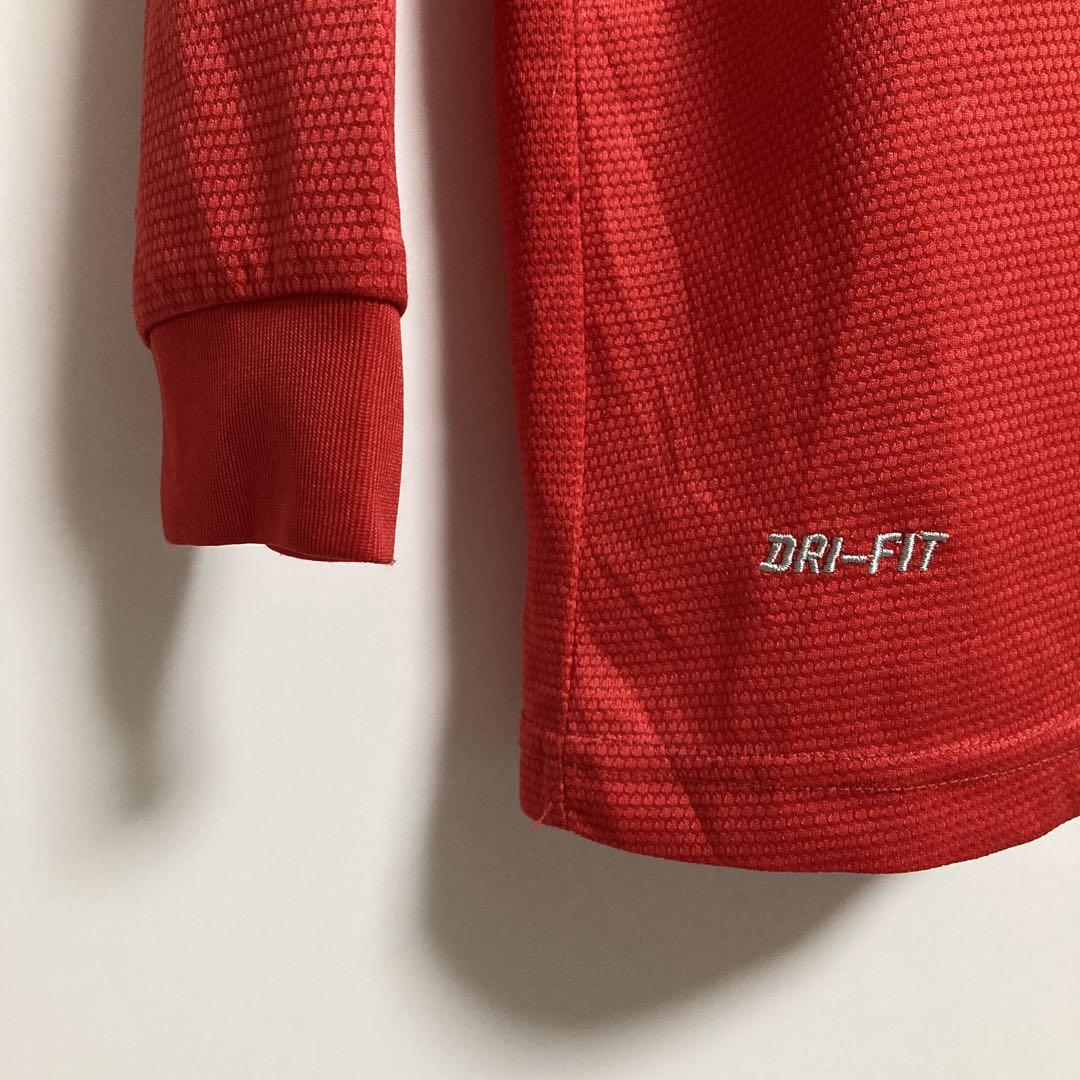 NIKE×マンチェスター・ユナイテッド 長袖ユニフォームシャツ 赤色M size