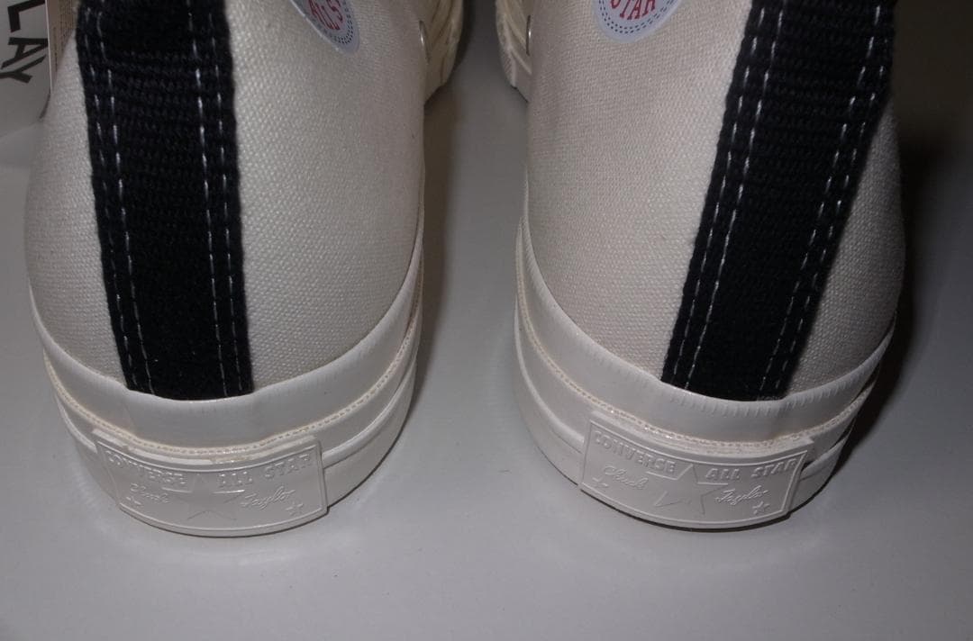 PLAY コムデギャルソン コンバース HI cream 27cm ハイ