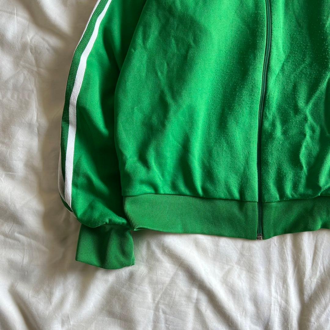 adidas 80s トラックジャケット グリーン 希少 古着 正規代理店 6171円