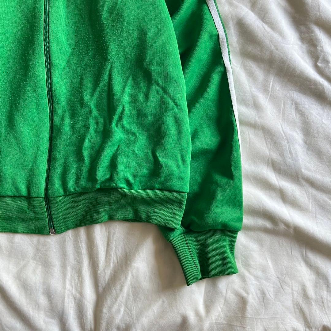 adidas 80s トラックジャケット グリーン 希少 古着 正規代理店 6171円