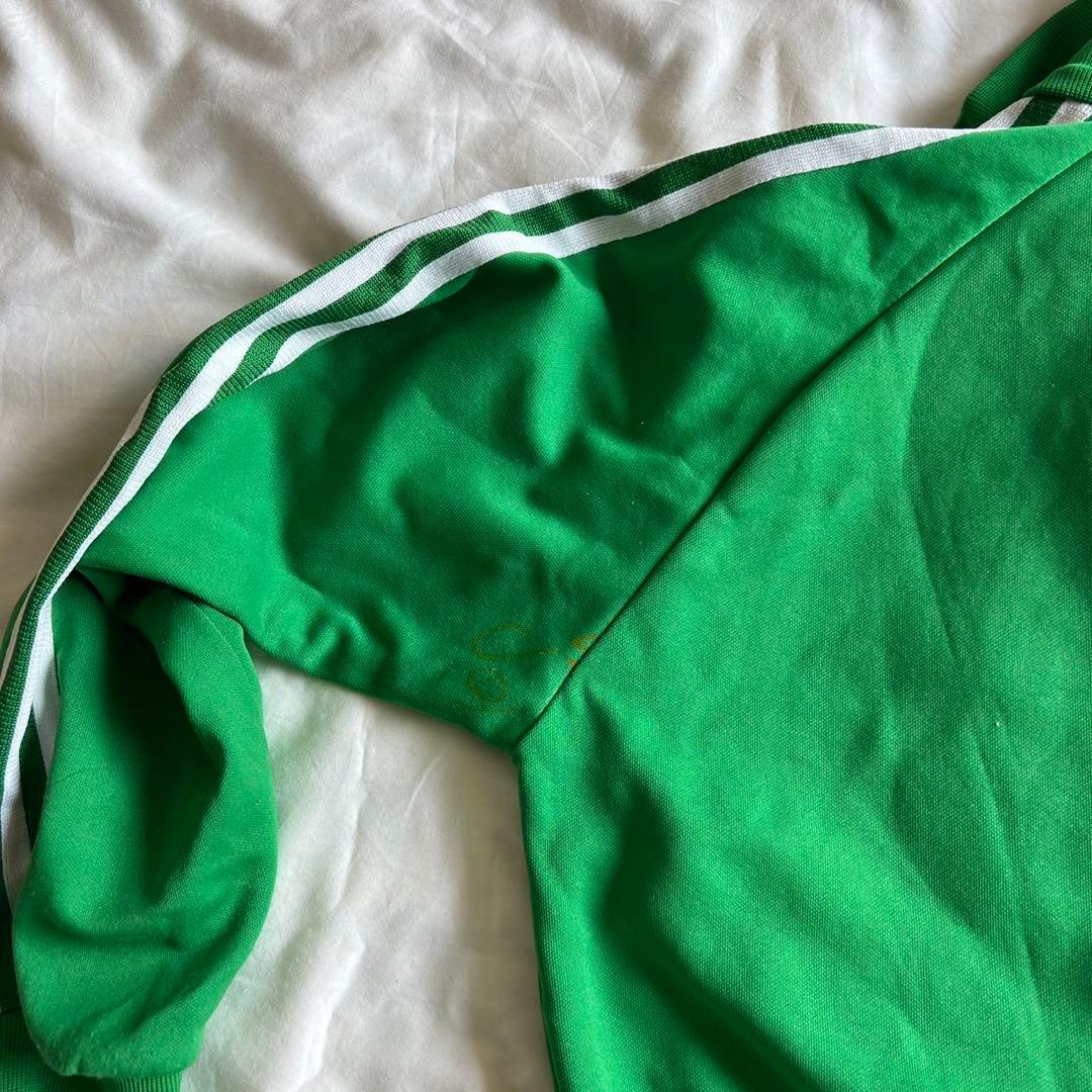 adidas 80s トラックジャケット グリーン 希少 古着 正規代理店 6171円