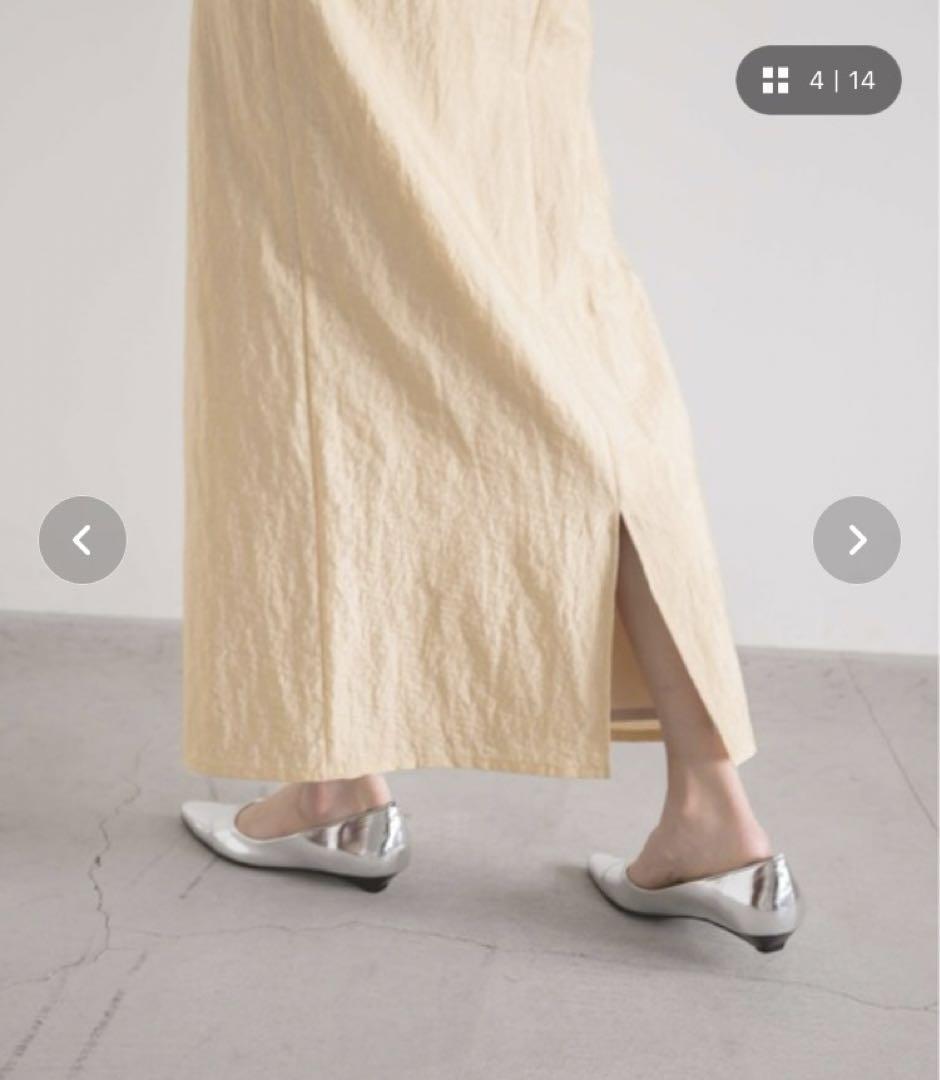 ＊美品＊ kaene ドッキングハイウエストドレス ドッキングハイウエストドレス