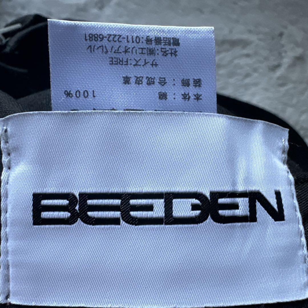 BEEDEN LEATHER LOGO BASIC CAP - メルカリ