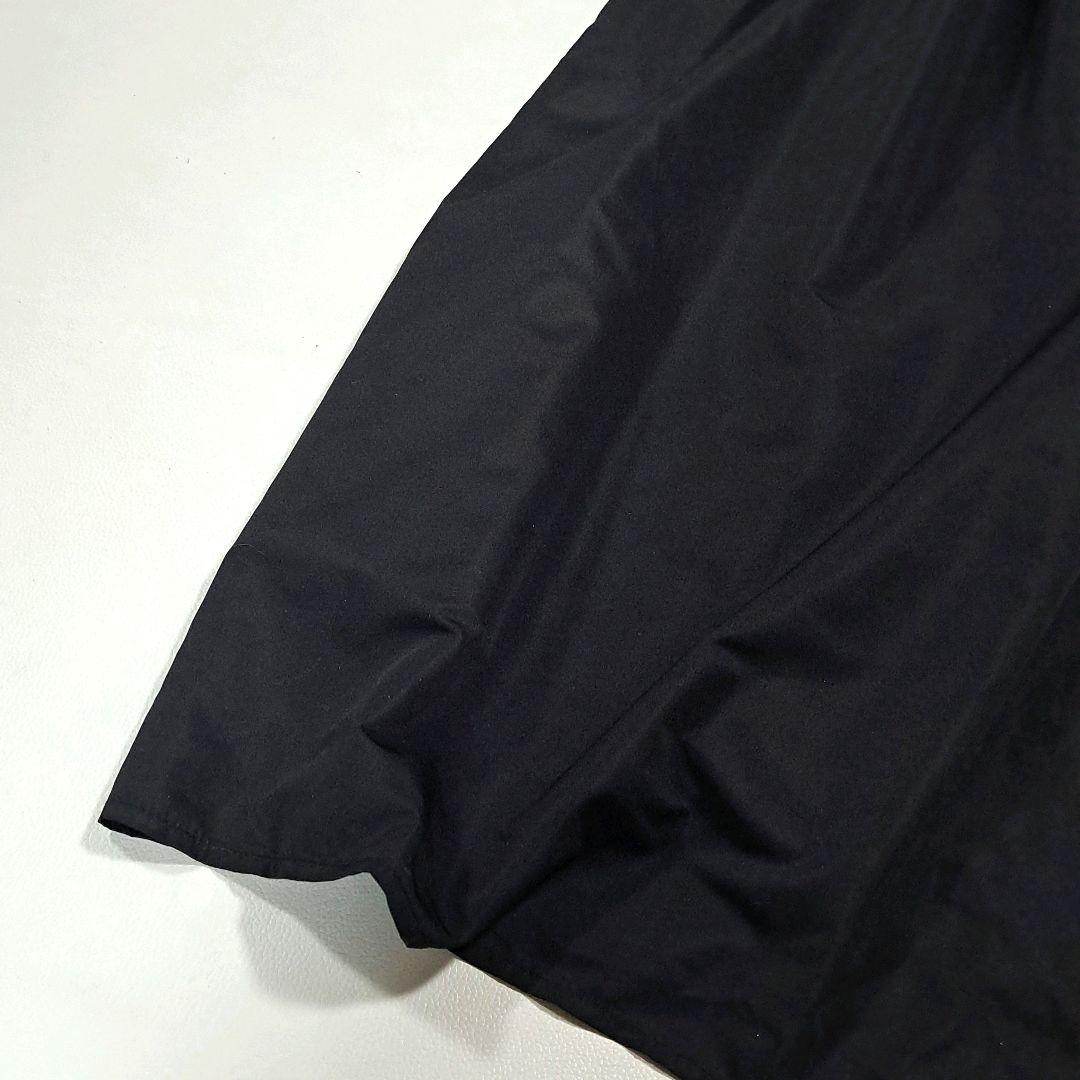 スローブイエナ　2023AW　タフタギャザーキャミワンピース　ブラック　36