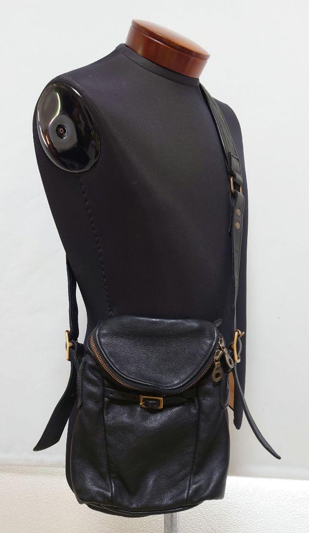 未使用保管品✨jas mb ジャスエムビー レザーショルダーバッグ