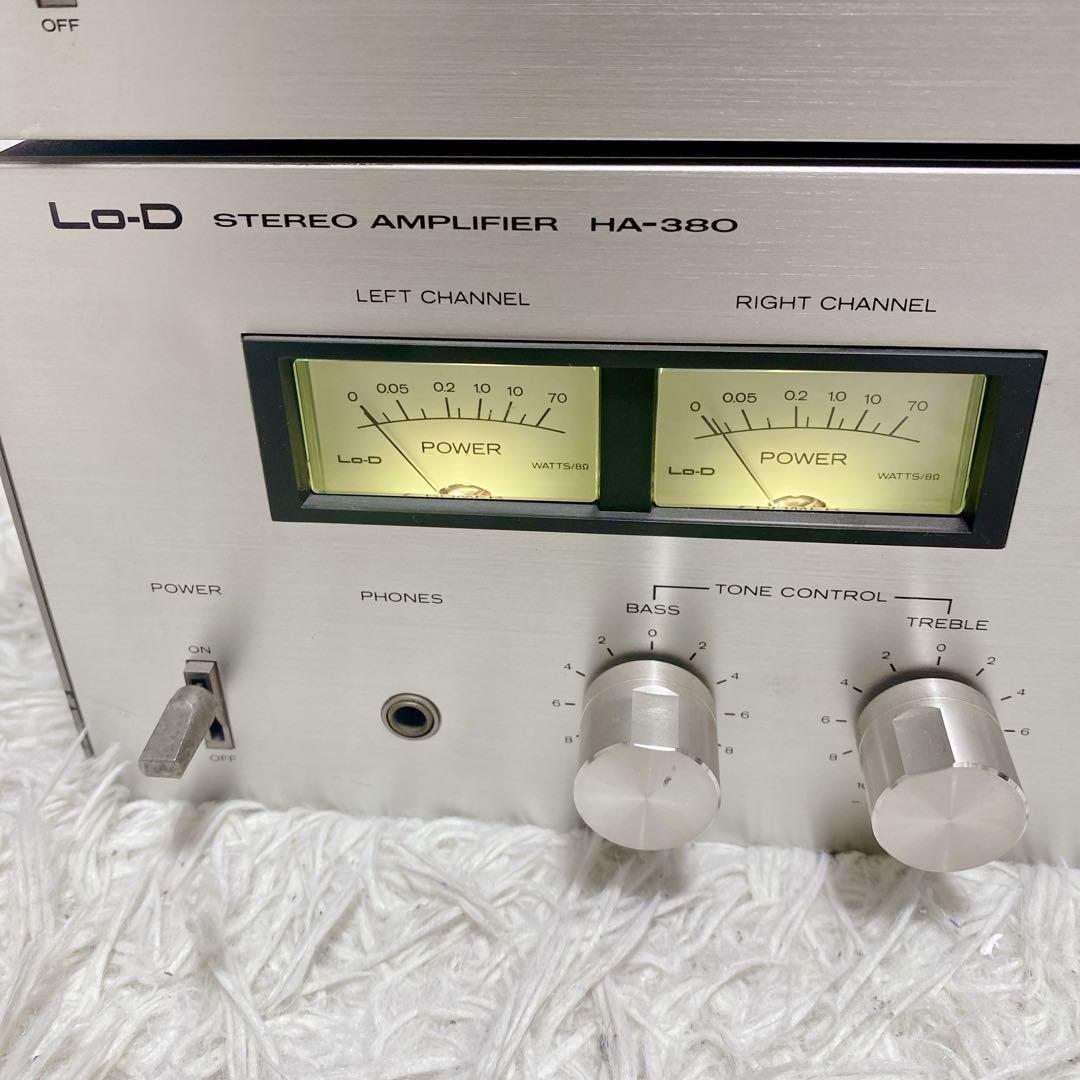 ヴィンテージ Lo-D HA-380 FT-180 プリメイン チューナー 希少 ヴィンテージ Lo-D HA-380 FT-180 プリメイン チューナー 希少