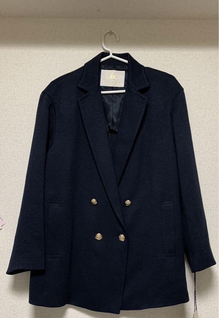 Grace Class ネイビー ダブルブレストジャケット