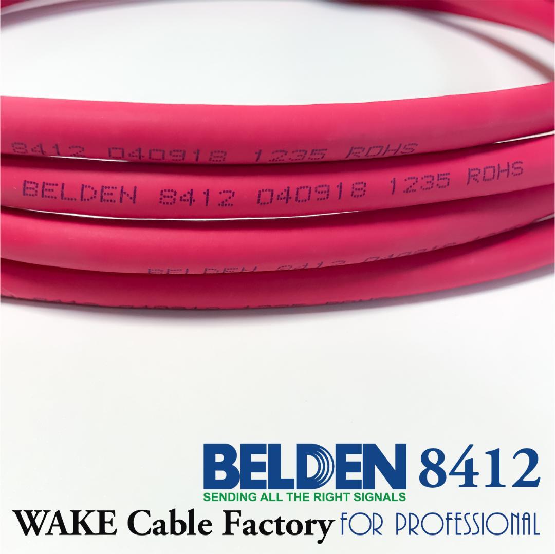 超プレミアムRED！☆BELDEN8412☆RCAケーブル1.5mペア