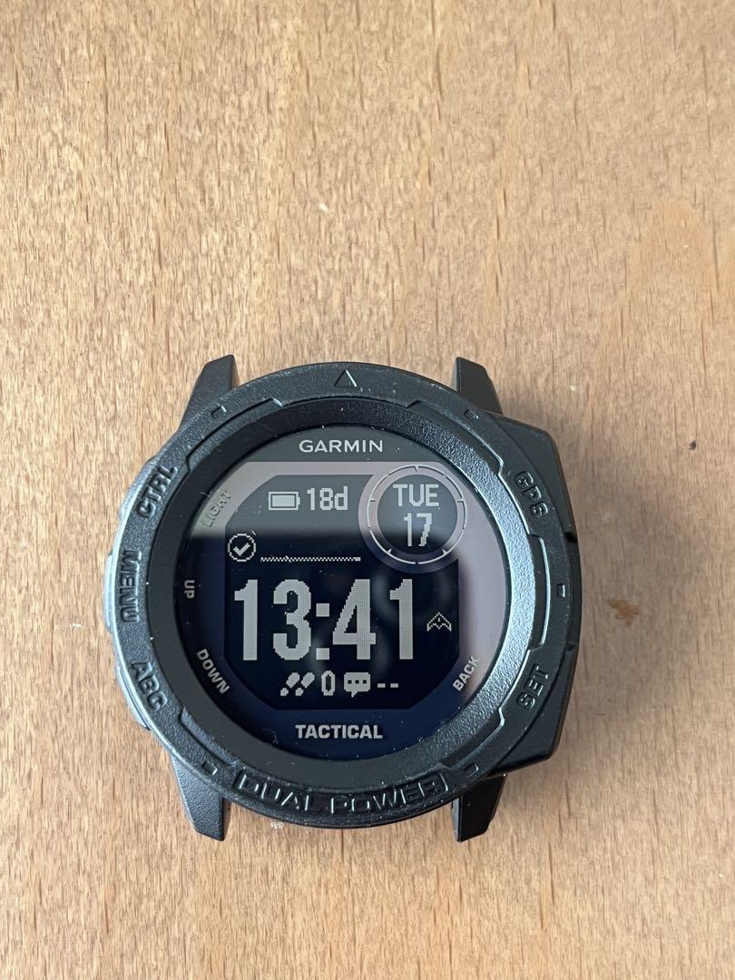GARMIN INSTINCT TACTICAL DUAL POWER 中古
