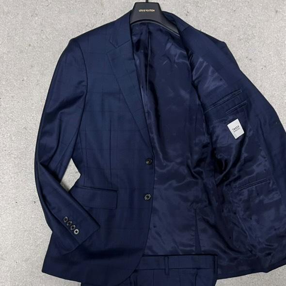 ✨未使用✨タケオキクチ セットアップ スーツ チェック DORMEUIL 総裏