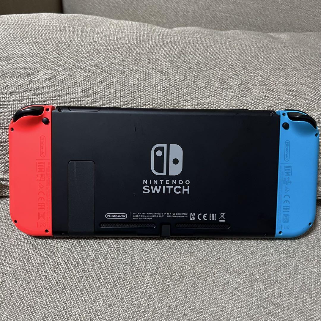 Nintendo Switch 青/赤 2017年モデル 付属品付き